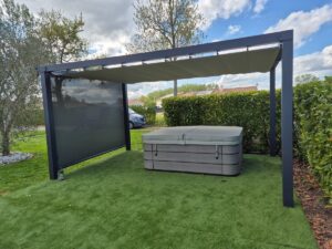Pergola toile retractable