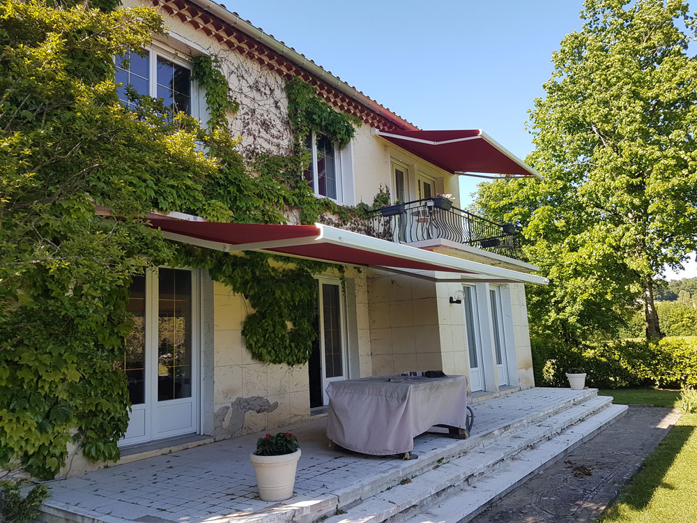 rentoilage de stores extérieur