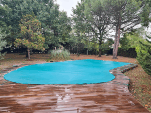 Filet de piscine sur mesure